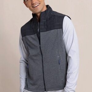 Southern Tide Coligny Quilted Vest NWT